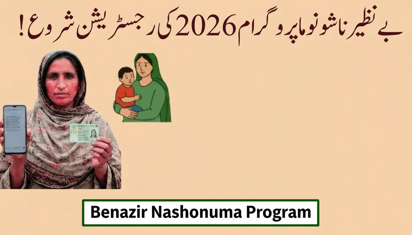 Benazir Nashonuma Program Cnic Check Online
